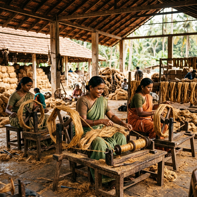 coir firm in alappuzha